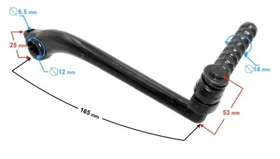 Produktbild von Kickstarterhebel für 125er Roller
