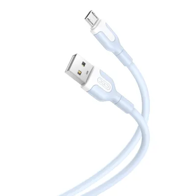 Zdjęcie produktu dla Xo Kabel Nb212 Usb - Microusb 1,0 M 2,1A Niebieski