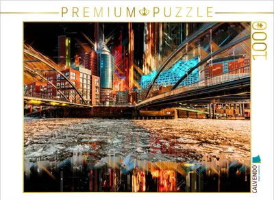 Produktbild von CALVENDO Puzzle Hamburg | 1000 Teile Lege-Größe 64 × 48 cm Foto-Puzzle für glückliche Stunden