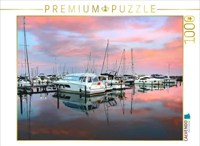Produktbild von CALVENDO Puzzle Yachthafen Grömitz | 1000 Teile Lege-Größe 64x48cm Foto-Puzzle für glückliche Stunden