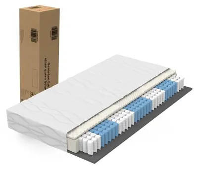 Obrázok produktu pre Matrac s pružinovou výplňou, rozmery 180x200 cm, tvrdosť H3, výška 20 cm, OEKO-TEX Standard 100, 7 zón a snímateľný poťah