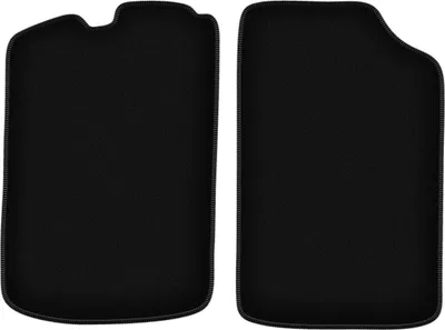 Immagine prodotto di Wielganizator Tappetini anteriori in velluto per Volkswagen Golf I (1974-1983, hatchback) neri, set 2 pz, con fissaggi