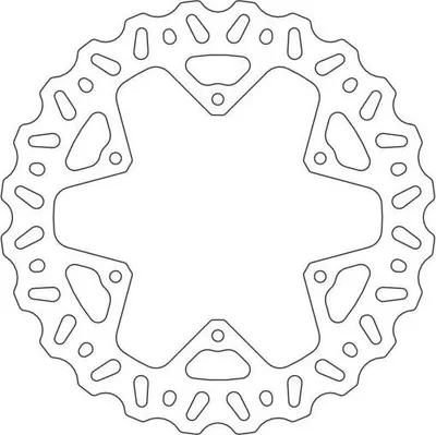 Imagen del producto de Disco De Freno De Alta Resistencia Para Yamaha Yz/Yzf, 245 Mm, Trasero