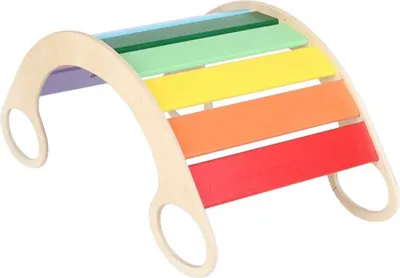 Immagine prodotto di Altalena Montessori 5in1 per bambini - Arcobaleno