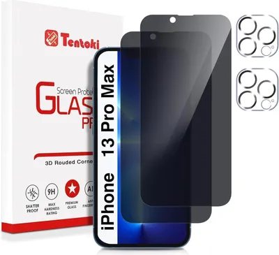 Protecteur D’écran Verre Trempé Anti-espion Ringke Pour IPhone 17 Pro - Verre 9H, Confidentialité à 28°, Application Facile Avec Outil