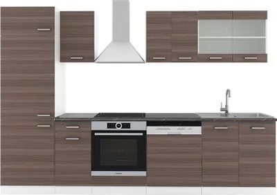 Immagine prodotto di Cucina componibile Vicco R-Line Grigio prezioso/bianco 300 cm , PL Antracite, Model 42389