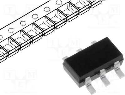 Immagine prodotto di 3 canali, 50 mA, 40 VDC, driver LED NCR405UX, alloggiamento SOT457