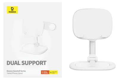 Obrázok produktu pre Nastaviteľný stojan na tablet Baseus White