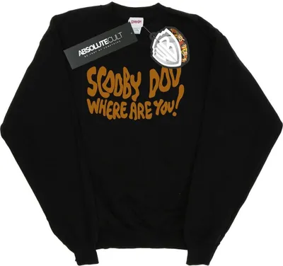 Produktbild von Scooby Doo - "Where Are You" Sweatshirt für Herren BI44073 (XL) (Schwarz)