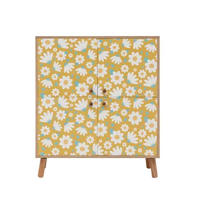 Produktbild von Skye Decor, Multilüx Posy, Mehrzweckschrank, Sonomo, 100 % MELAMINBESCHICHTETE SPANPLATTEN, 95 x 36 x 111 cm