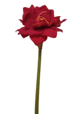 Produktbild von 2474U Kunststielblume Amaryllis, Künstliche Blume Rot, 75 cm