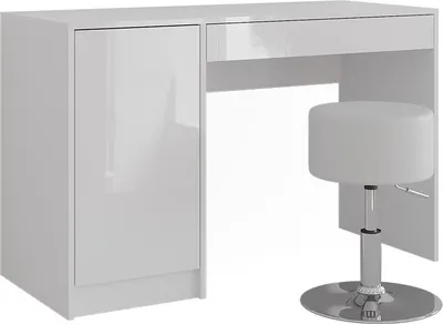 Obrázek produktu pro Toaletní stolek Vicco Sherry Bílá/bílý vysoký lesk 119.8 cm se stolicí, Model 57612