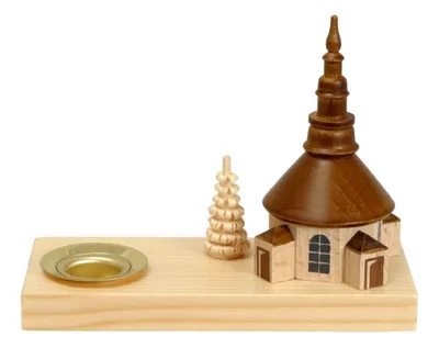 Obrázok produktu pre Sviečka s kostolom ŠxVxH 100x80x45mm NOVINKA