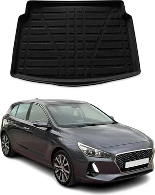 Produktbild von Kofferraumwanne Laderaumwanne für Hyundai i30 2017-2025 Schrägheck 5tür Gummi