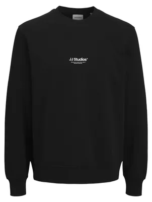 Immagine prodotto di JACK & JONES Jjesoho, felpa girocollo, taglia grande, 5XL, colore nero