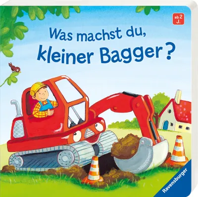 Obrázok produktu pre Was machst du, kleiner Bagger?