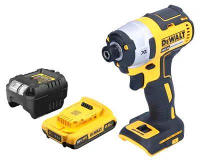 Produktbild von DeWalt DCF 887 D1 Akku Schlagschrauber 18 V 205 Nm 1/4" Brushless + 1x Akku 2,0 Ah + Ladegerät