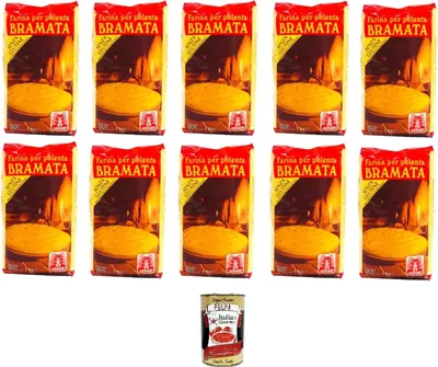 Produktbild von Ardani- Farina per Polenta Bramata Mehl für Polenta Bramata 10x1kg+ Italian Gourmet polpa 400g