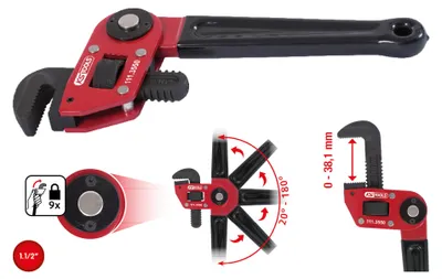 Obrázok produktu pre KS Tools 111.3550 pipe wrench