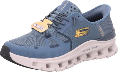 Produktbild von Skechers Herren-Sneaker SLIP-INS GLIDE-STEP PRO Blau-Gelb-Weiß, Farbe:blau, EU Größe:39