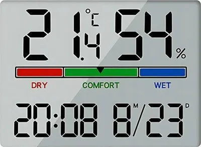 Immagine prodotto di Verk 27438 Termometro con igrometro e tempo bianco