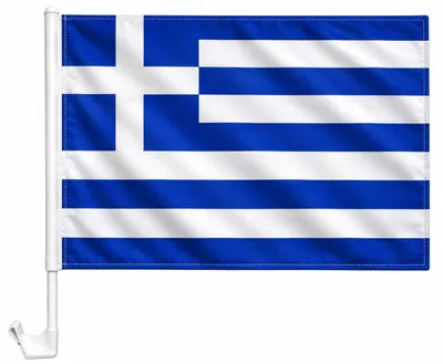 Produktbild von Autoflagge Griechenland 30 x 40 cm Autofahne WM EM Fahne Flagge Auto Fenster Fensterflagge Fensterfahne