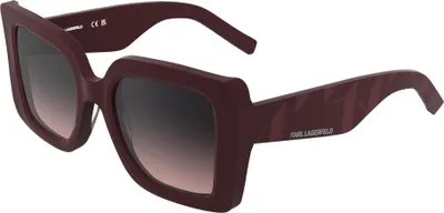 Produktbild von Karl Lagerfeld KL6203S Burgundy 52/20/140 Damen Sonnenbrillen
