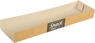 Produktbild von Good Food Papier-Auflaufform 28,5 x 7,5 x 3 cm 50 Stück.
