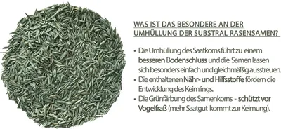 Immagine prodotto di SUBSTRAL® 89998C SUBSTRAL® DER SONNIGE Rasensamen 2,25 kg