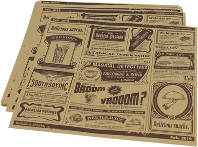 Produktbild von 25x Wachspapier für Lebensmittel
