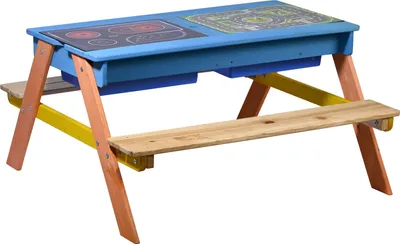 Produktbild von Dobar Picknicktisch inkl. Matschkiste 94 x 94 x 5057 cm
