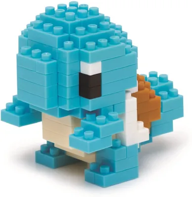 Produktbild von Pokemon nanoblock Bauset Schiggy