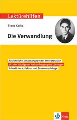 Image de Lektürehilfen Franz Kafka, "Die Verwandlung". Interpretationshilfe für Oberstufe und Abitur