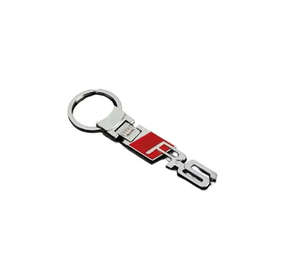 Produktbild von Schlüsselanhänger für Audi RS – Premium Metall Schlüsselanhänger in Sportwagen-Optik mit Schlüsselring