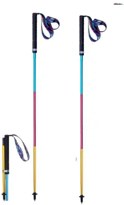 Produktbild von Leichtes Aluminium Wanderstock, 110/120 cm verstellbar, ultralicht