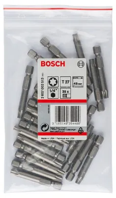 Produktbild von Schrauberbit Extra-Hart T27, 49 mm, 25er-Pack