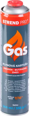 Produktbild von Kartusche Strend Pro, 600 ml, 338 g, Propan-Butan, Standardgewinde - Set mit 6 Stück