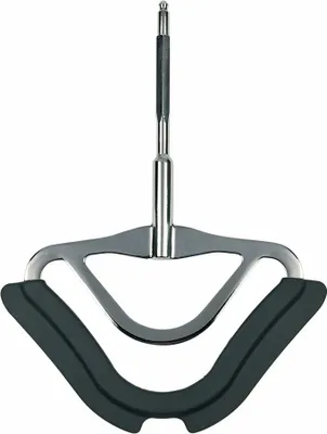 A kitchen appliance attachment on a white background.