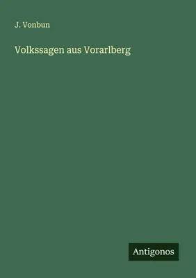 Produktbild von Volkssagen aus Vorarlberg