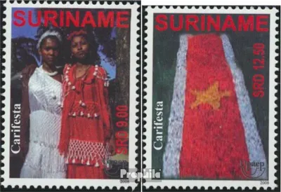 Produktbild von Briefmarken Suriname 2008 Mi 2240-2241 (kompl.Ausg.) postfrisch Feste