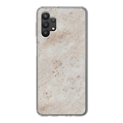 Produktbild von MuchoWow® Handyhülle Schutzhülle Hülle für Samsung Galaxy A32 5G Marmor - Muster - Braun Silikon Softcase Handy Hülle - Softcase