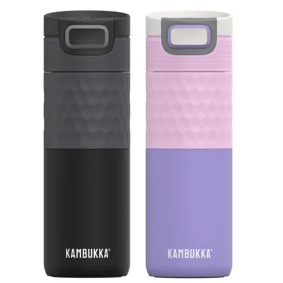 Obrázek produktu pro Termoska Etna Grip 2x 500 ml Kambukka Sada termosek Midnight Lavender