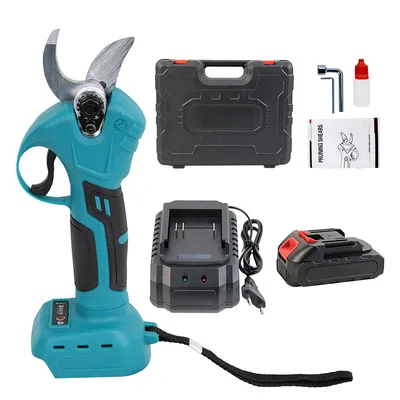Produktbild von Elektrische Gartenschere,21V Akku Leistungsstarke kabellose Gartenschere 280W,  25mm Schnittkapazität, langlebige Klinge, mit 1 Akku