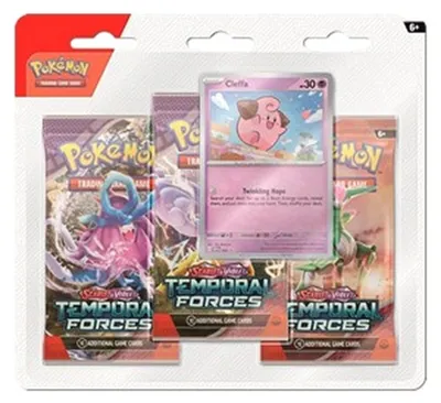 Produktbild von Pokemon Temporal Forces: Cleffa 3-Pack Blister