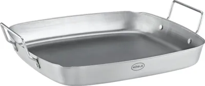 Produktbild von RÖSLE BBQ Schale mit Griffen 27,5 x 27,5 cm Edelstahl