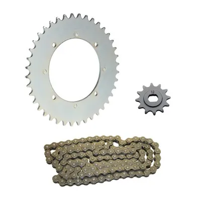 Produktbild von Kettensatz 3-teilig silber 12/50 Zähne für Hercules M1 M2 M3 Prima 2