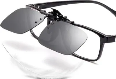 Produktbild von Jumadas Clip-On-Sonnenbrille – Polarisiert – 135 x 40 mm – Grau