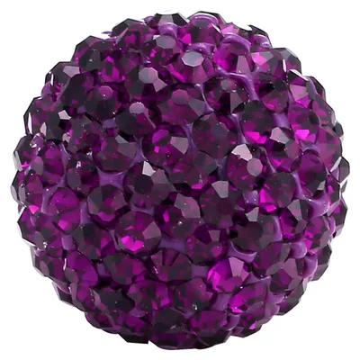 Produktbild von Morella® Damen Engels Klangkugel Zirkonia lila Ø 16 mm