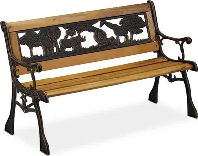 Produktbild von Gartenbank für Kinder mit Tiermotiven