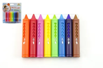 Productafbeelding van Badkrijtjes, 8 stuks (17x18,5 cm)